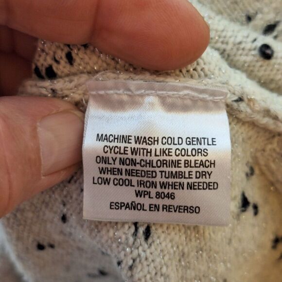 Charter Club Woman Pullover Sweater Size 2X Round Neck Long Sleeve Cotton Blend - Picture 8 of 8